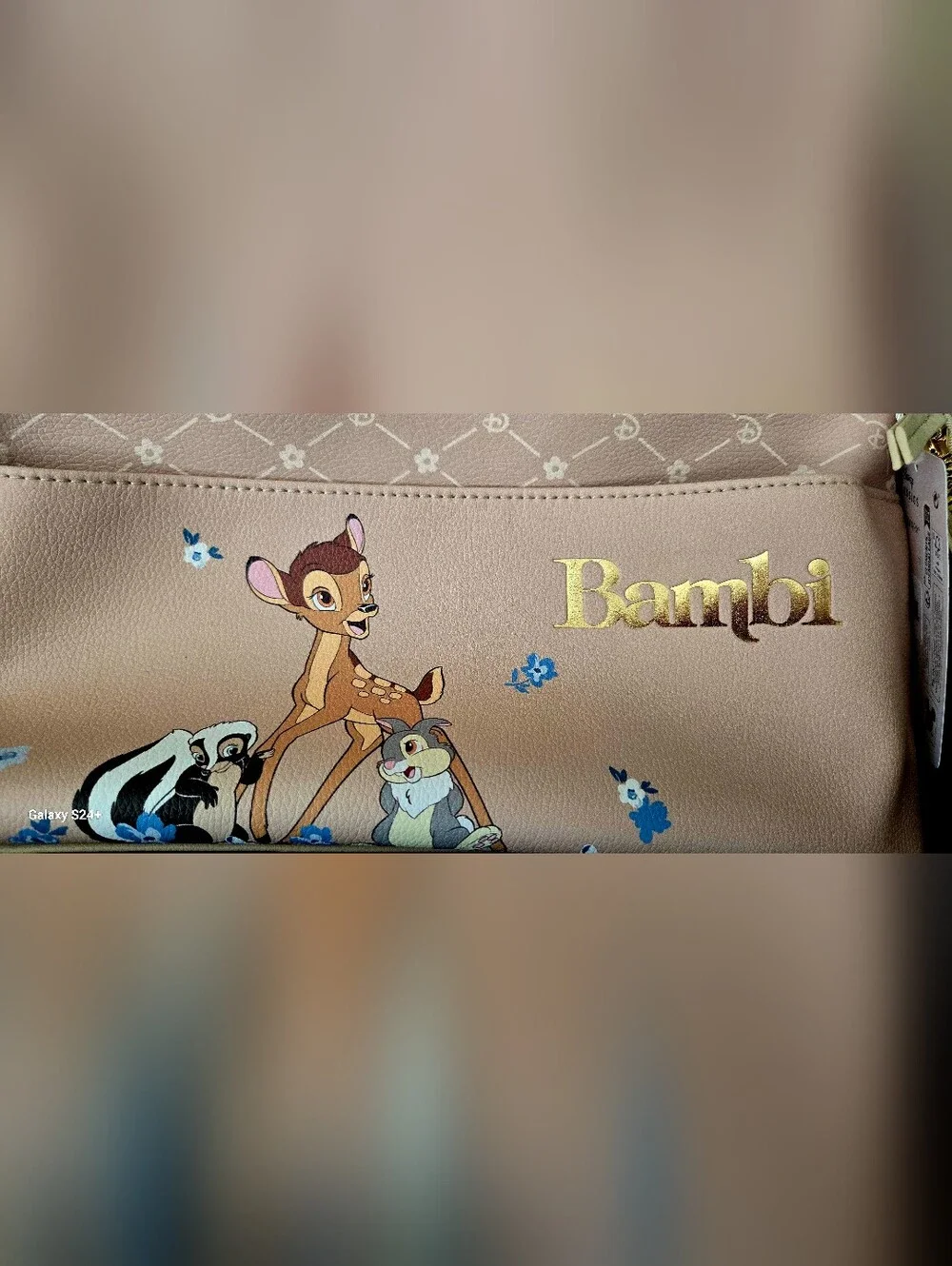 NWT. Disney's Bambi 2-in-1 Wash Bag Set by Primark. two-piece cosmetic bag set